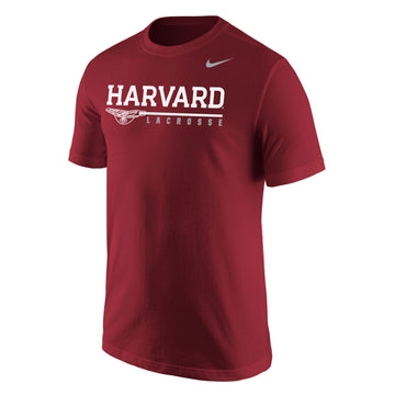 4997-Harvard Lacrosse Nike Men's Athletic Shield Core Tee Shirt_Crimson.jpg