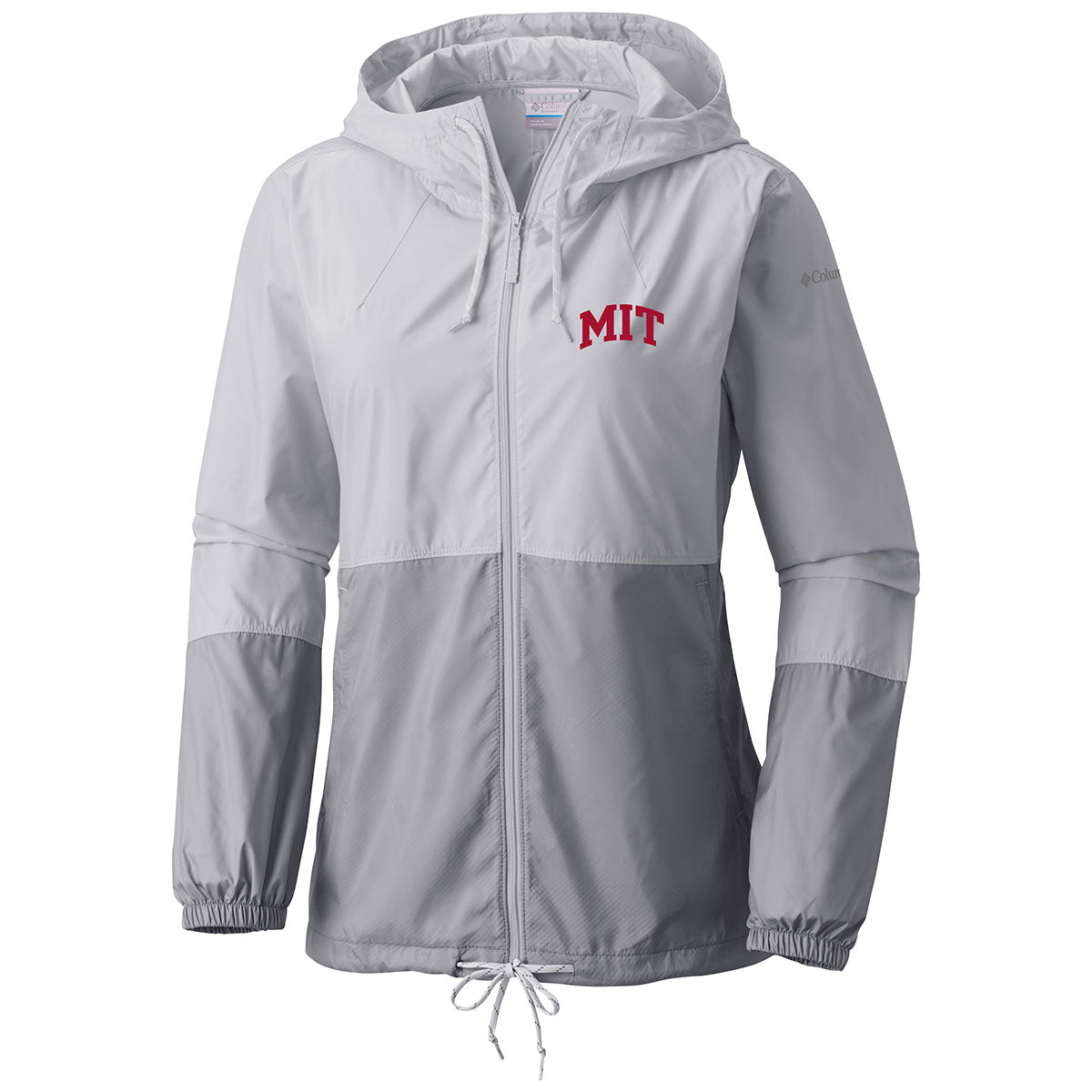 5067-MIT Women's Columbia Flash Forward Windbreaker_White-Grey_01.jpg