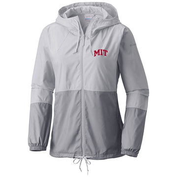 5067-MIT Women's Columbia Flash Forward Windbreaker_White-Grey_01.jpg