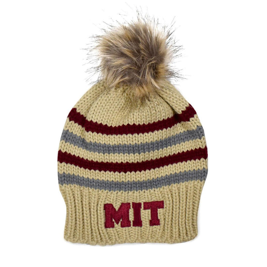 5135-MIT Big Sky Striped Beanie with Faux Fur Pom_media.jpg