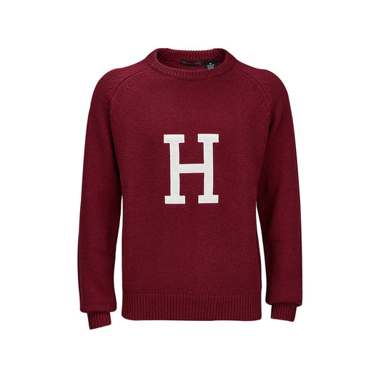 5136-Harvard Traditional Applique H Sweater_Maroon_03.jpg