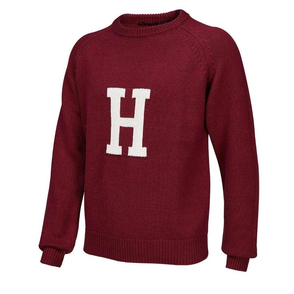 5137-Harvard Traditional Cotton Intarsia H Sweater_Maroon.jpg