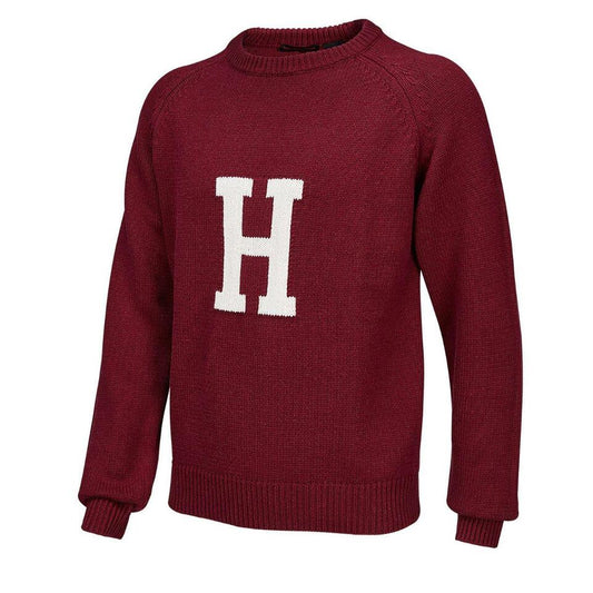 5137-Harvard Traditional Cotton Intarsia H Sweater_Maroon.jpg