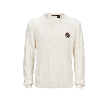 5138-Harvard Seal Cable Knit Crewneck Sweater_Cream_01.jpg