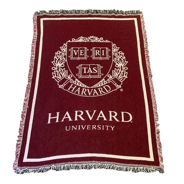 5181-Harvard Woven Afghan Blanket With Veritas Seal_media.jpg
