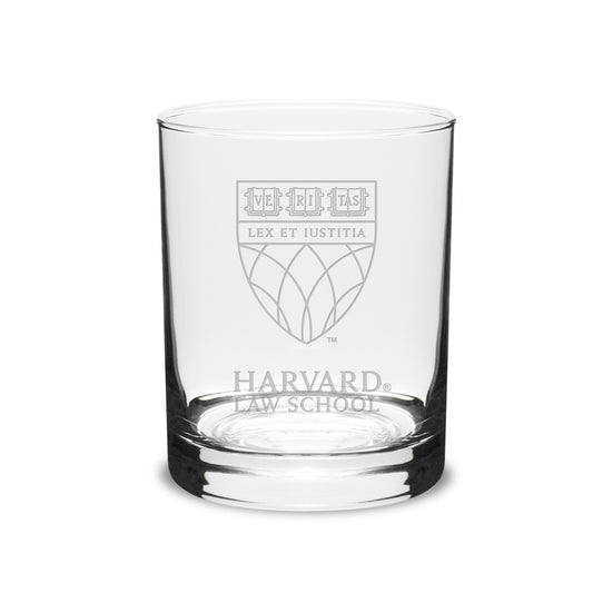 5818-Harvard Law School Engraved Crystal Set of 2 Old Fashioned Glass_media_02.jpg