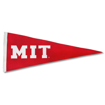 MIT 13 x 32 Embroidered Pennant