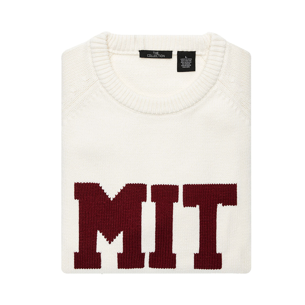 MIT Cotton Intarsia Sweater – The COOP