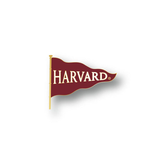 6112-Harvard Enamel Pennant Lapel Pin_media.jpg