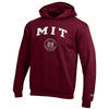 6137-Youth MIT Seal Hooded Sweatshirt_Maroon_01.jpg