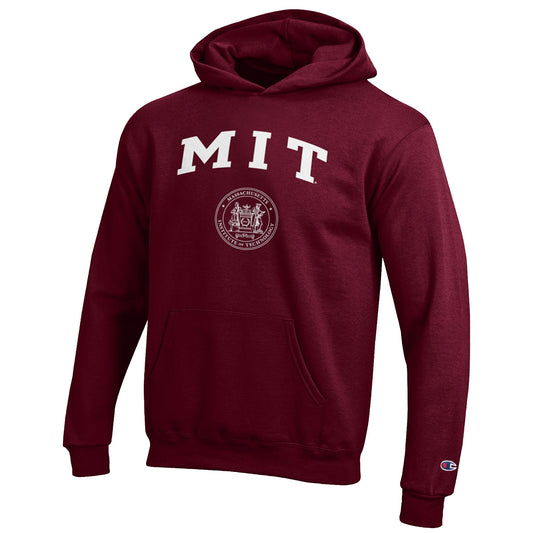6137-Youth MIT Seal Hooded Sweatshirt_Maroon_01.jpg