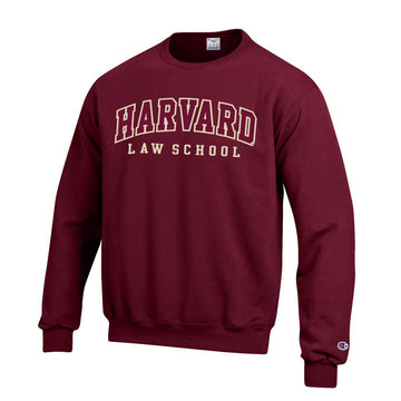 6142-Harvard Law School Champion Applique Crew Neck Sweatshirt_media.jpg