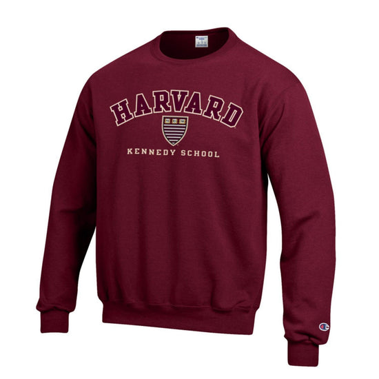 6144-Harvard Kennedy School of Government Applique Crew Neck Sweatshirt_media.jpg