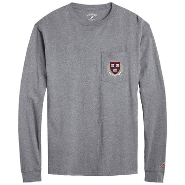 6216-Harvard League Pocket Crew Neck Tee With Full Color Seal_media_01.jpg