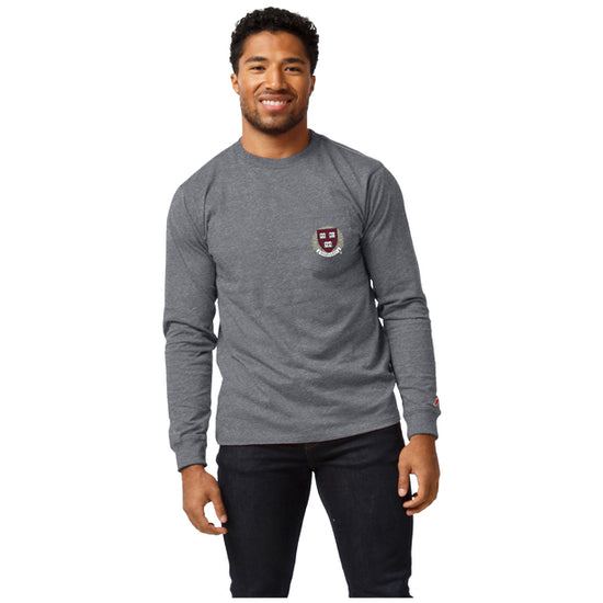 6216-Harvard League Pocket Crew Neck Tee With Full Color Seal_media_02.jpg