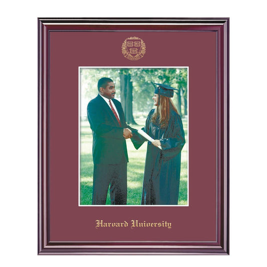6306-Harvard Veritas Shield Embossed Photo Frame_Elite.jpg