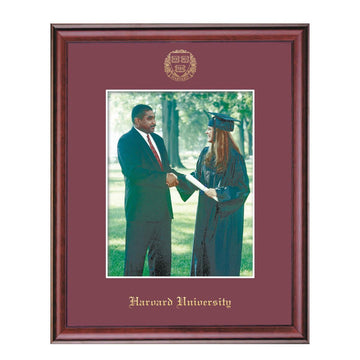 6307-Harvard Veritas Shield Embossed Classic Photo Frame_Classic.jpg