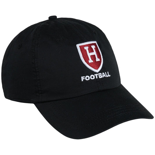 Harvard Football Embroidered Shield Adjustable Twill Hat