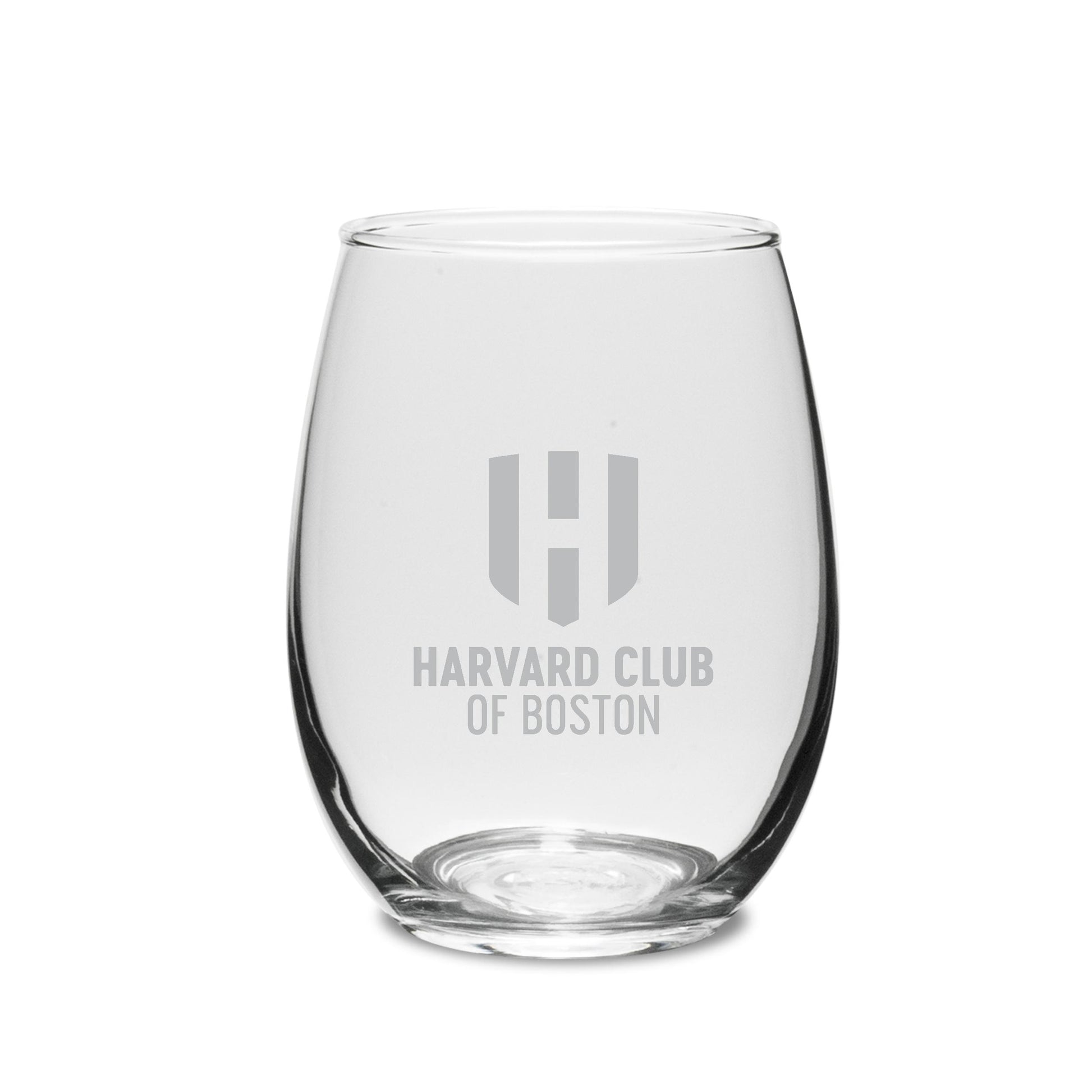 6387-Harvard Club Of Boston Engraved Set Of 2 Stemless Crystal Wine Glasses_media.jpg
