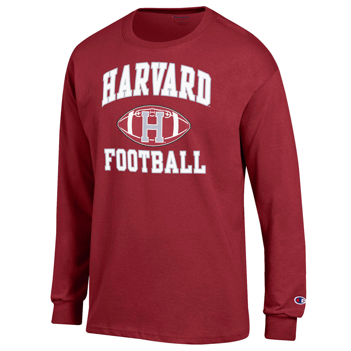 Champion HARVARD フットボール T ビッグサイズ Harvard Champion Football Long Sleeve Tee – The COOP