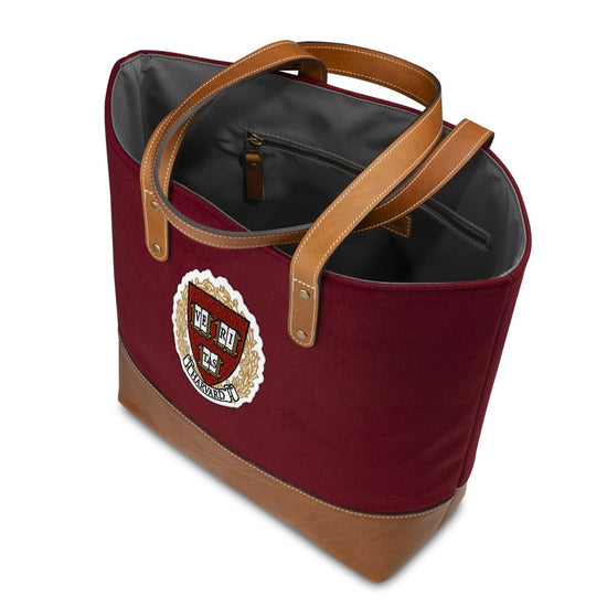 6479- Harvard Maroon Wool And Leather Veritas Tote_media_03.jpg