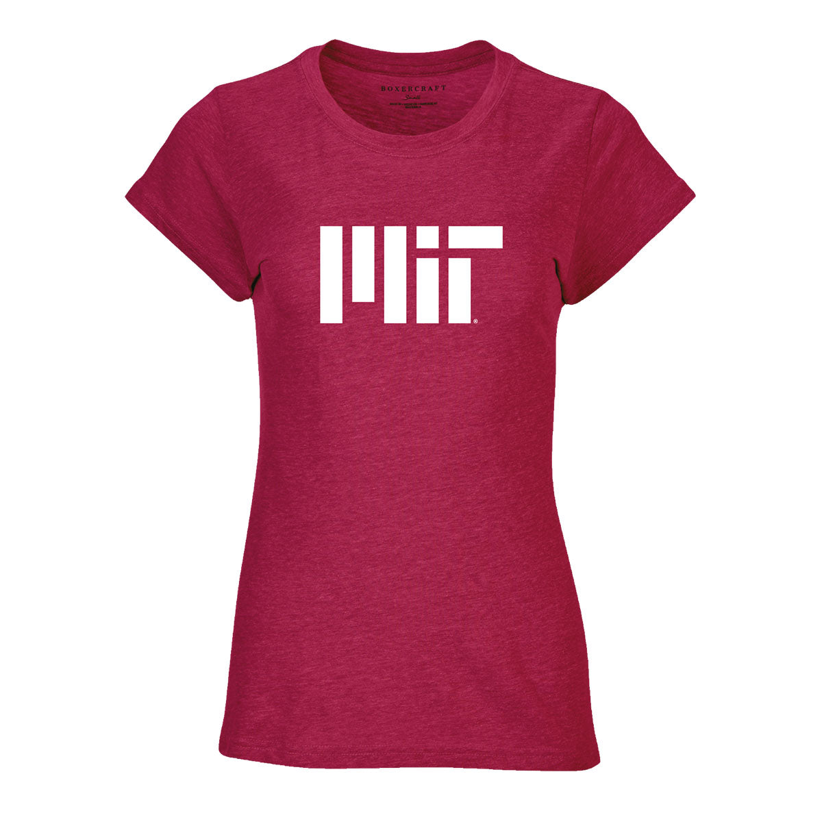 6549-MIT Womens Essential Triblend Tee With Contemporary Logo_maroon.jpg