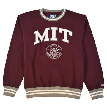 MIT Varsity Ribbed Crew Pullover