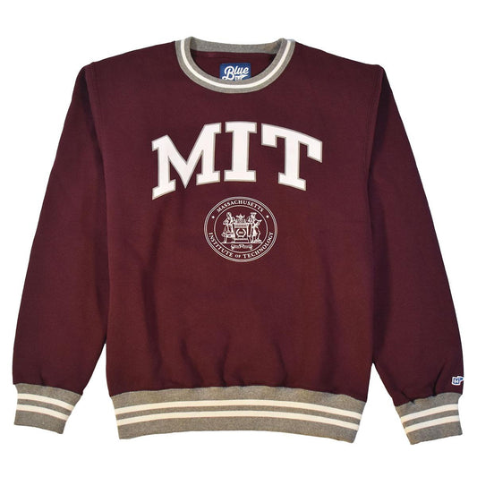 MIT Varsity Ribbed Crew Pullover
