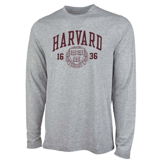 Harvard Comfort Core Est. Date Long Sleeve Tee
