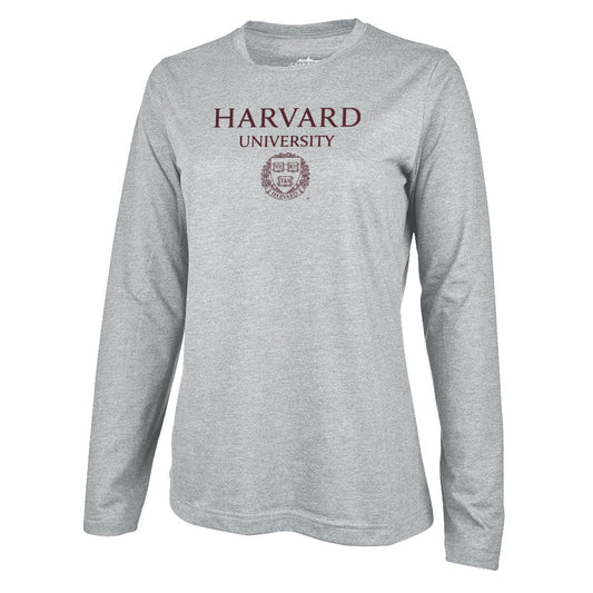 Harvard Womens Comfort Core Long Sleeve Tee