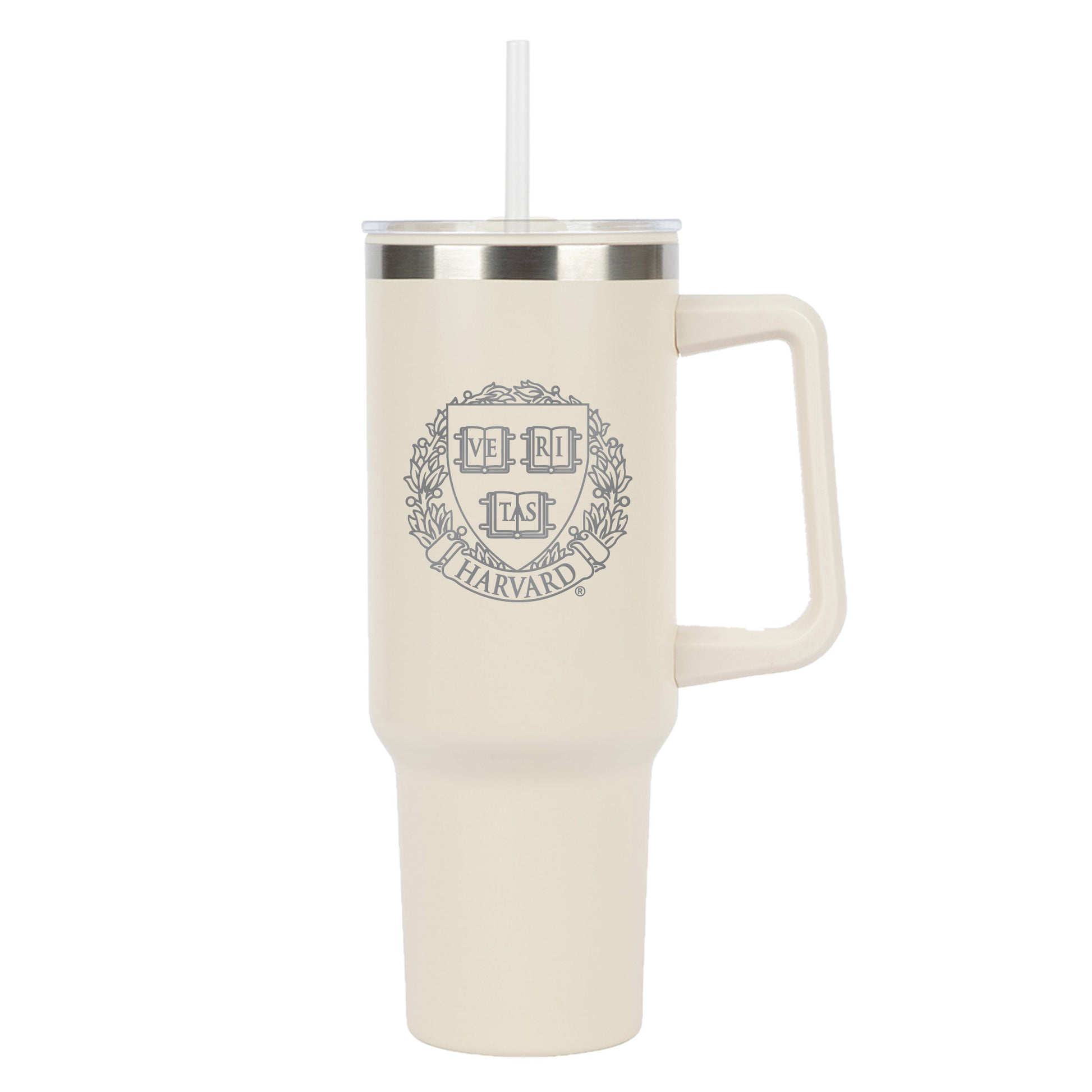 6639-Harvard 40 Oz Laser Engraved Travel Tumbler_cream.jpg