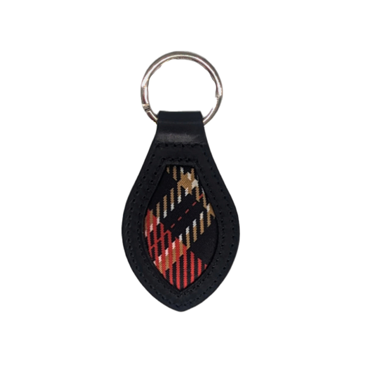 6766-Harvard Timeless Tartans Leather Key Fob With Silk Trim_media_03.jpg