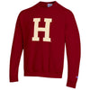 6776-Harvard Champion Soft Felt Vintage H Crew_Garnet_01.jpg