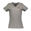 6801-Harvard Women's V-Neck Left Chest Seal Tee_Grey.jpg