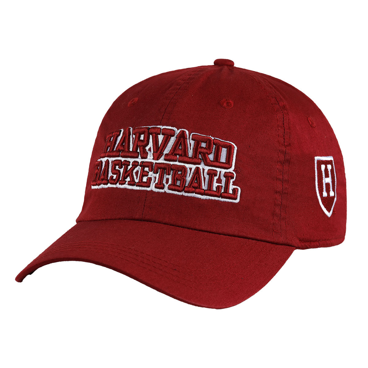 6813-Harvard Basketball Embroidered Spellout Adjustable Twill Hat_media.jpg