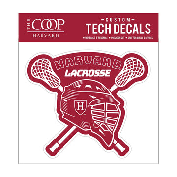 Harvard Lacrosse Tech Decal
