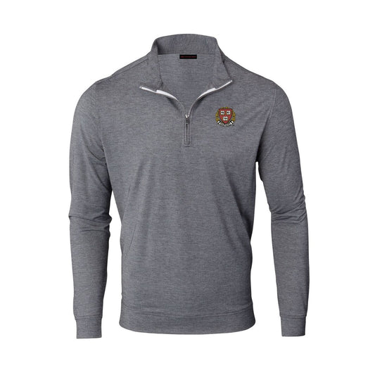 6950-Harvard Men's Butter Stripe Half Zip_Black.jpg