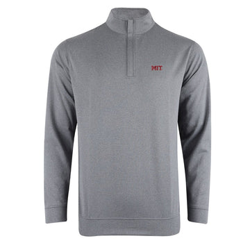 6952-MIT Men's Cypress Melange Half Zip_Black.jpg