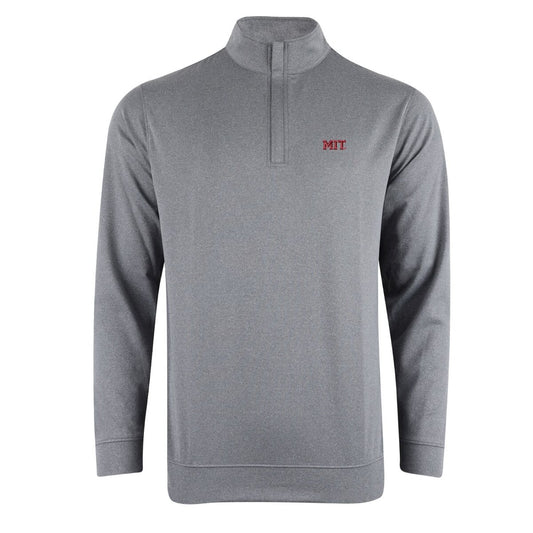 6952-MIT Men's Cypress Melange Half Zip_Black.jpg