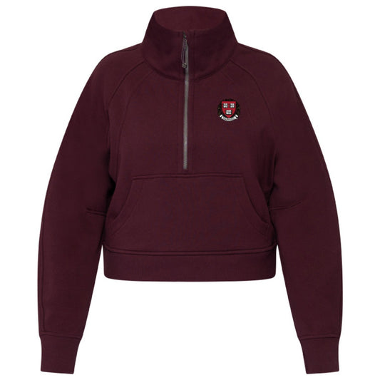 6963-Harvard lululemon Women's Scuba Oversized Funnel Neck Pullover_maroon.jpg