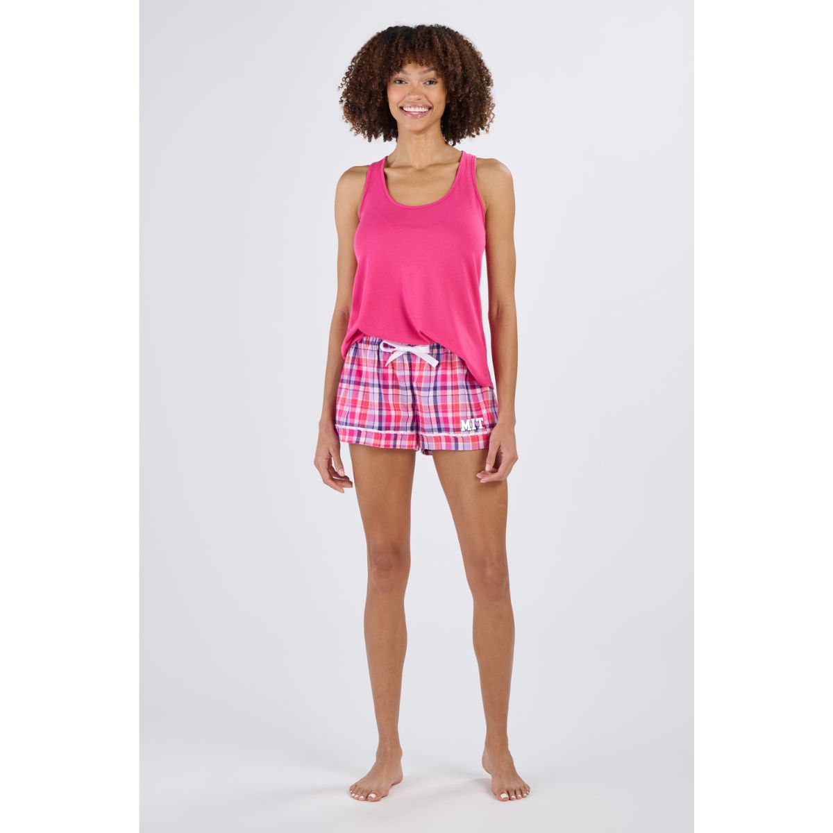 6990-MIT Women's Harmony Plaid Flannel Shorts_media_02.jpg