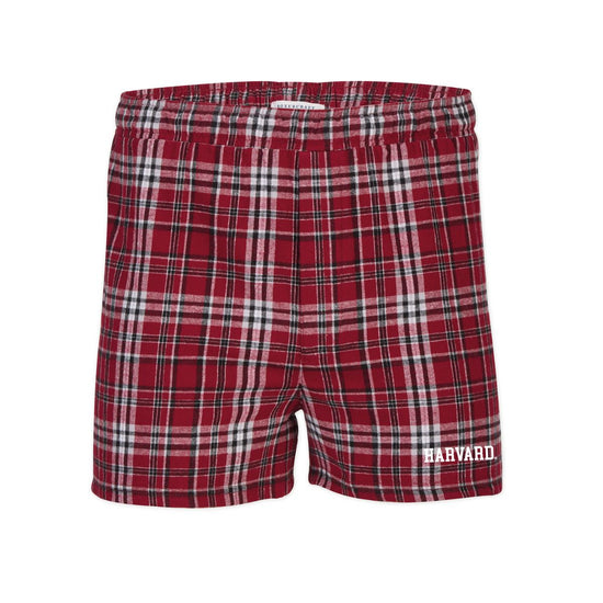 6993-Harvard Men's Essential Plaid Flannel Boxer Shorts_media_01.jpg