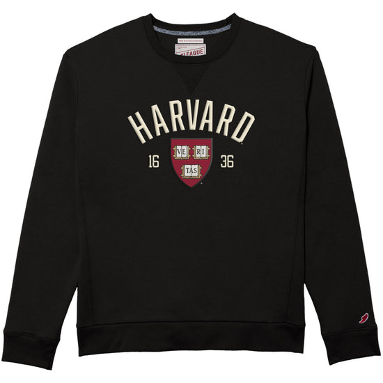 7070-Harvard League 1991 Felt Embroidered Applique Crewneck Sweatshirt-media.jpg