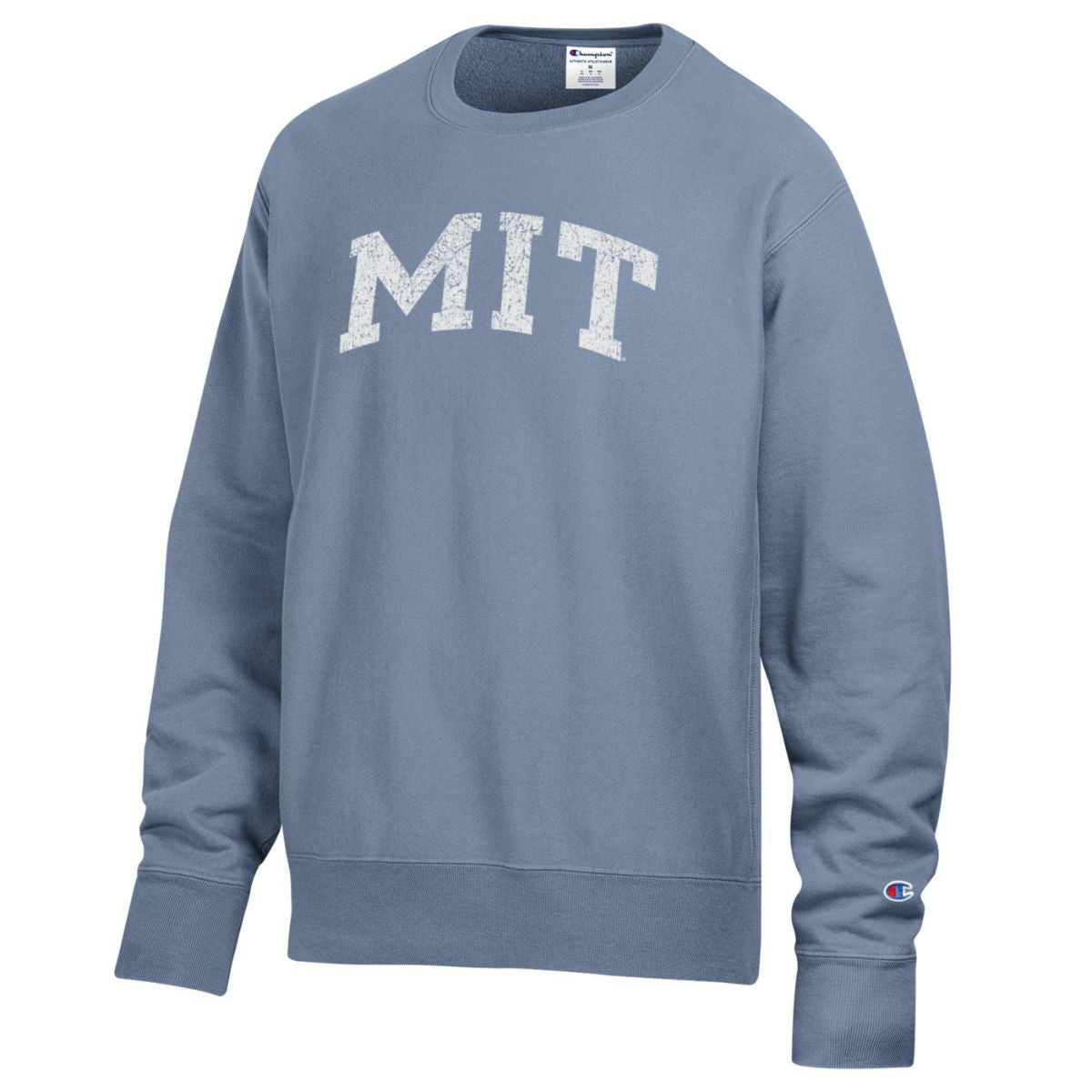 7076-MIT Garment Dyed Pale Blue Crewneck Sweatshirt_media.jpg