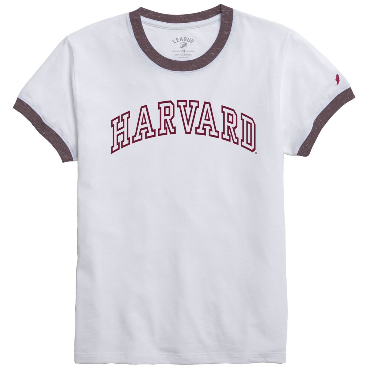 7241-Harvard Womens White Intramural Ringer Tee_media.jpg