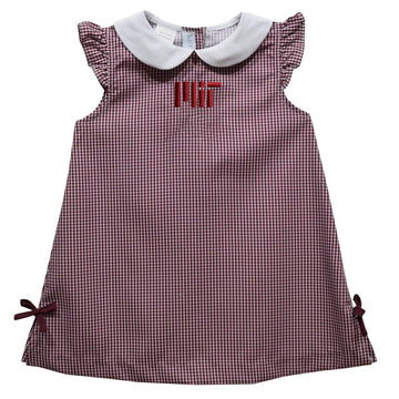 7258-MIT Infant Maroon Gigham Embriodered Dress_media.jpg