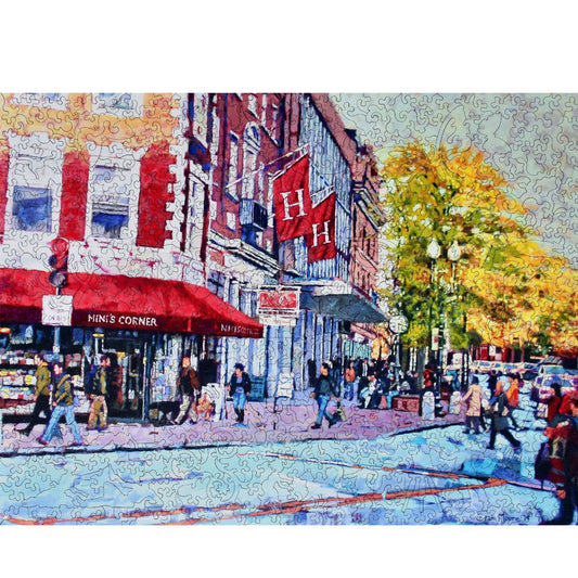 7270-Liberty Custom Wooden Puzzle _The COOP. Harvard Square_ Watercolor by Artist Sean Moore_02.jpg
