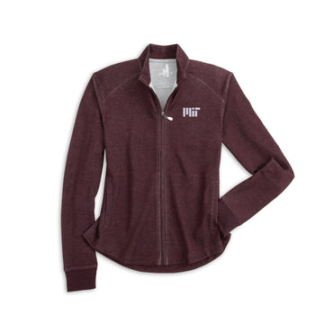 7320-MIT Womens Johnnie-O Maroon Lightweight Full Zip Sweatshirt_media.jpg
