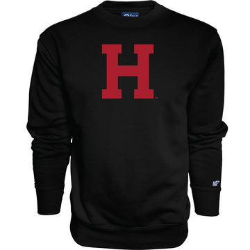 Harvard Crimson Chenille H Vintage H Crewneck Pullover