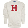 Harvard Crimson Chenille H Vintage H Crewneck Pullover